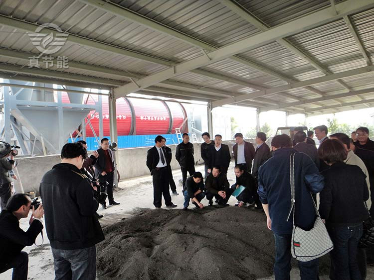 真節(jié)能客戶上門實(shí)地考察，試驗物料